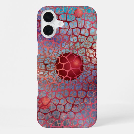 ウォームの謎 iPhoneケース (裏面)