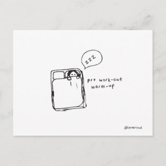 ウォームアップはがき ポストカード
