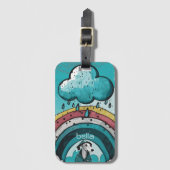 ウォームアップ時間 ラゲッジタグ (正面縦)