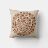 ウォームアーストーンロータスヘナマンダラ クッション (正面)