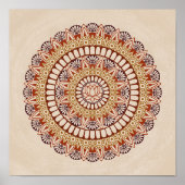 ウォームアーストーンロータスヘナマンダラ ポスター (正面)