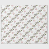 ウォームウィズクリスマスラッピング紙 ラッピングペーパー (フラット)