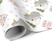 ウォームウィズクリスマスラッピング紙 ラッピングペーパー (ロールコーナー)