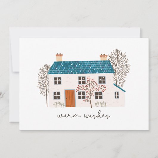 ウォームウィズコージークリスマスホーム シーズンカード (正面)