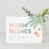 ウォームウィズトロピカルホリデーカード シーズンカード (スタンド正面)