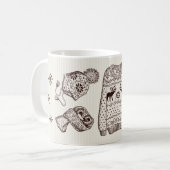 ウォームウィッシュズホリデーエッセンシャルコーヒーマグ コーヒーマグカップ (正面左)