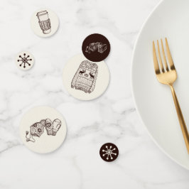 ウォームウィッシュズホリデーエッセンシャルテーブル紙吹雪 コンフェッティ