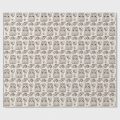 ウォームウィッシュズホリデーエッセンシャルラッピング紙 ラッピングペーパー (フラット)