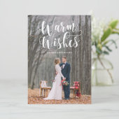 ウォームウィッシュズホリデーオーバーレイフォトカード シーズンカード (スタンド正面)