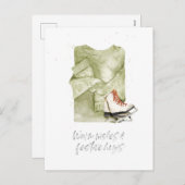 ウォームウィッシュ&フェスティバルハグスウォーター色 シーズンポストカード (正面/裏面)