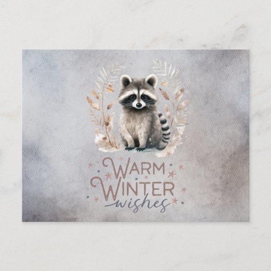 ウォームウィンターウィズホリデーポストカード シーズンポストカード (正面)