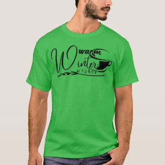 ウォームウィンターウィッシュ名言 レトロ Tシャツ