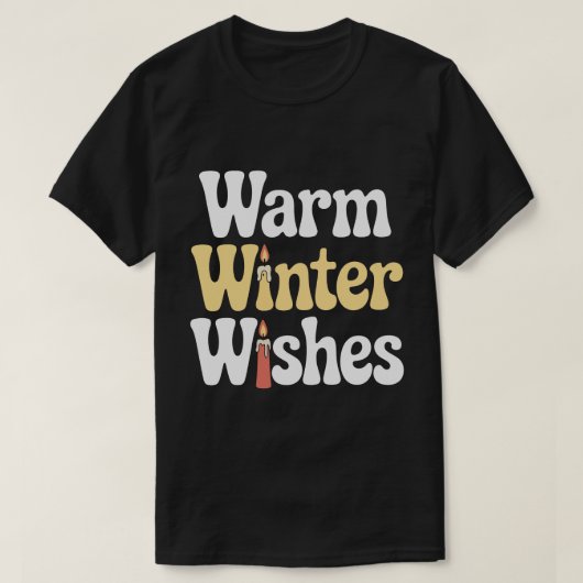 ウォームウィンターウィッシュTシャツ Tシャツ (デザイン正面)
