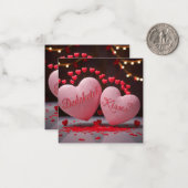 ウォームウェルカムウェルカムメッセージ2024 ノートカード (正面/裏面インサイチュ)