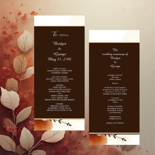 ウォームオレンジボタニカルエレガンス プログラム