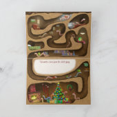 ウォームクリスマスカード シーズンカード (内部)