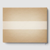 ウォームグレーサークルBスクエアメモリアルゲストブック ゲストブック (裏面)