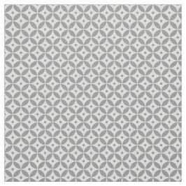 ウォームグレージオメトリックパターンハンプトンスタイル ファブリック