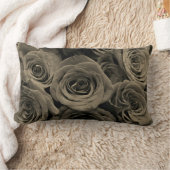 ウォームグレーバラ ランバークッション (ブランケット)