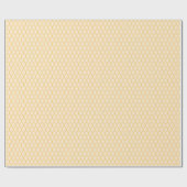 ウォームゴールデンアンバーモロッコラッピング紙 ラッピングペーパー (フラット)