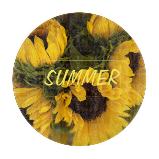 ウォームゴールデンヒマワリカスタムー カッティングボード