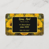 ウォームゴールデンヒマワリカスタムー 名刺 (正面)
