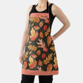 ウォームゴールデン紅葉感謝祭シーズン エプロン (インサイチュ)