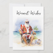 ウォームストウィッシュサンタアットザビーチ シーズンカード (正面)