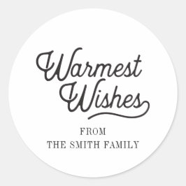 ウォームストウィーズクラシックズモダンホリデイ ラウンドシール