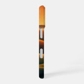 ウォームトーンのヴィンテージヒルズ iPhone 16ケース (右側面)