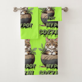 ウォームトーンキットンポットディライト バスタオルセット