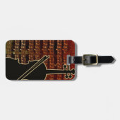 ウォームトーンバイオリンID280 ラゲッジタグ (正面横)