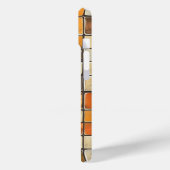 ウォームトーン レトロモザイク フォンケース Case-Mate iPhoneケース (裏面 / 左)