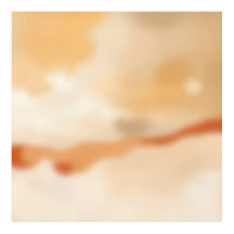 ウォームフロー抽象画