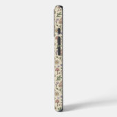 ウォームベージュの菌類シームレス柄 ナチュラル ボヘミアン Case-Mate iPhoneケース (裏面 / 左)