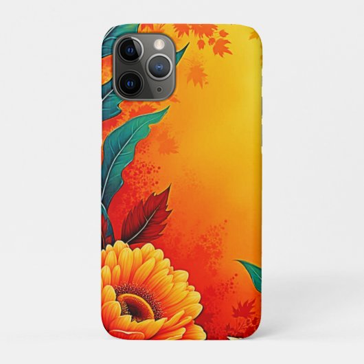 ウォームボタニカルブルーム Case-Mate iPhoneケース (裏)