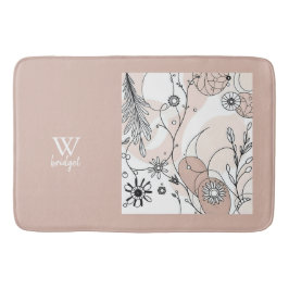 ウォームミニマルボホアートフォーホームズ バスマット