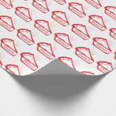 ウォームルバーブパイ ラッピングペーパー (角)