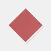 ウォームレッド紙ナプキンス スタンダードカクテルナプキン (角)