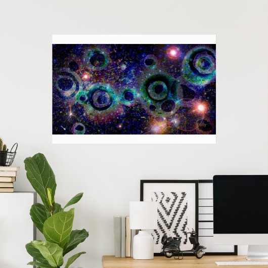 ウォーム穴 ポスター (ホームオフィス)