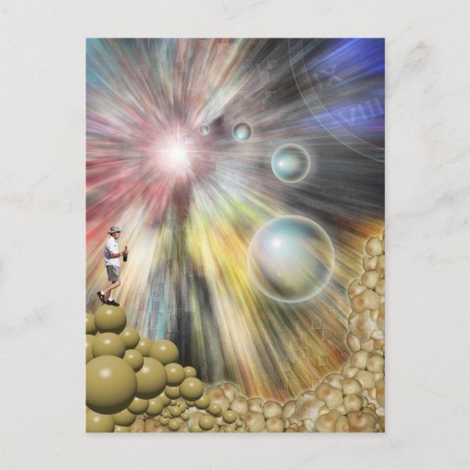 ウォーム穴 ポストカード (正面)