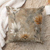 ウォーム自然フローラホームデコール クッション (ブランケット)