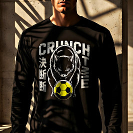 ウォーム クランチタイム キャット - トレーニング必須アイテム Tシャツ