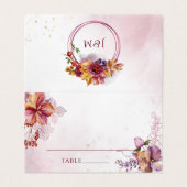 ウォーモダンターカラーマルサラ秋ブーケ結婚ス (外部フラット)