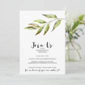 ウォーモダンターカラー近所カクテルパーティー 招待状 (スタンド正面)