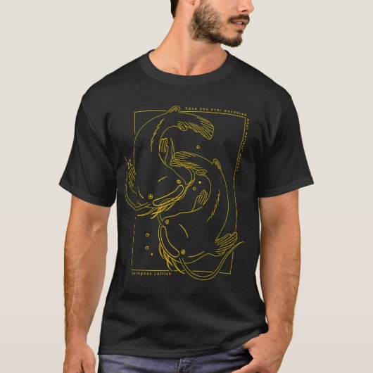 ウォーラーが欲しいものを推測アウトライン Tシャツ (正面)