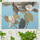 ウォーリングフライキャッチャーKingbirdsヴィンテージオードボン キッチンタオル (折り畳み)