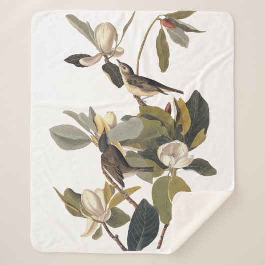 ウォーリングフライキャッチャーKingbirdsヴィンテージオードボン シェルパブランケット (正面)