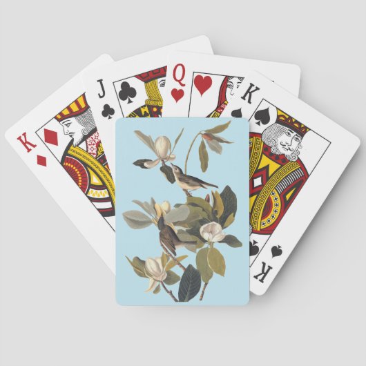 ウォーリングフライキャッチャーKingbirdsヴィンテージオードボン トランプ (裏面)