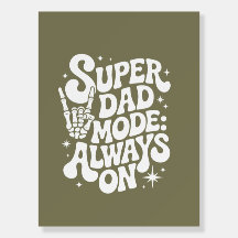 ウォールアートすごいパパモード常にオン